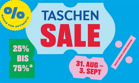 taschen verlag sale.